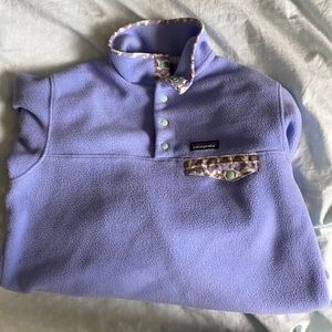 Purple Patagonia Fleece